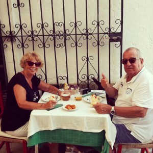 Kim en Wendy, Ik vertrek ooit, Bed & Breakfast Las dos hermanas